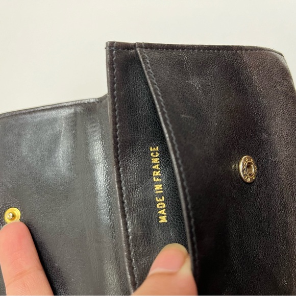 AUTHENTIC VINTAGE CHANEL LAMBSKIN WALLET - Picture 10 of 10